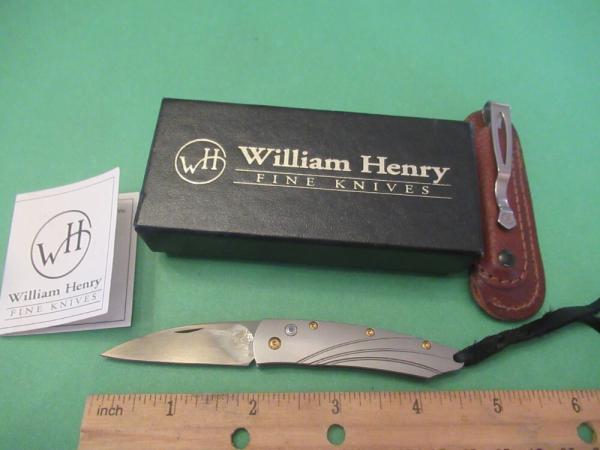 William Henry Auto Spryte Folder Model B3-FTB William Henry Auto Spryte Folder Model B3-FTB