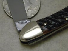 Robt Klaas Kissing Crane Solingen Germany Bone 2929 Butterbean/Mini Canoe Knife c.1980 Robt Klaas Kissing Crane Solingen Germany Bone 2929 Butterbean/Mini Canoe Knife c.1980