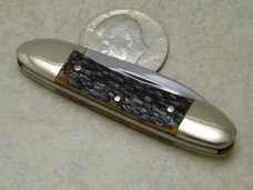 Robt Klaas Kissing Crane Solingen Germany Bone 2929 Butterbean/Mini Canoe Knife c.1980 Robt Klaas Kissing Crane Solingen Germany Bone 2929 Butterbean/Mini Canoe Knife c.1980