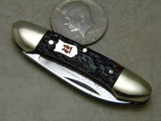 Robt Klaas Kissing Crane Solingen Germany Bone 2929 Butterbean/Mini Canoe Knife c.1980 Robt Klaas Kissing Crane Solingen Germany Bone 2929 Butterbean/Mini Canoe Knife c.1980
