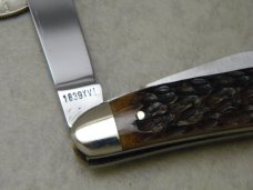 Robt Klaas Kissing Crane Solingen Germany Bone 1839 Mini Stockman Knife c.1977 Robt Klaas Kissing Crane Solingen Germany Bone 1839 Mini Stockman Knife c.1977