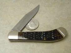 Case XX USA Bradford, PA Bone DB61100 SS NKCA 1991 1 Of 4000 Saddlehorn Knife 
