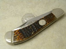 Case XX USA Bradford, PA Bone DB61100 SS NKCA 1991 1 Of 4000 Saddlehorn Knife 