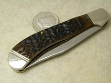 Case XX USA Bradford, PA Bone DB61100 SS NKCA 1991 1 Of 4000 Saddlehorn Knife 