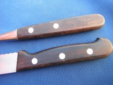 R H Forschner Victorinox Knives Kitchen knife 8" butcher / bread Knife & Fork. Made in Switzerland! R H Forschner Victorinox Knives Kitchen knife 8" butcher / bread Knife & Fork. Made in Switzerland!