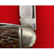 Vintage CHALLENGE CUT CO 4-Blade Unofficial Scout Folding Pocket Knife c.1905-1928 Bone Vintage CHALLENGE CUT CO 4-Blade Unofficial Scout Folding Pocket Knife c.1905-1928 Bone