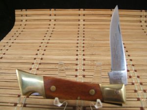 CAMILLUS NEW YORK U.S.A. SWORD BRAND NO. 3  RARE VINTAGE 1980'S HAND MADE MINT LOCKBACK POCKET KNIFE