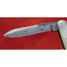 OLD VINTAGE I*XL GEORGE WOSTENHOLM SHEFFIELD ENGLAND WHITTLER GENUINE PEARL 1840/1890 OLD VINTAGE I*XL GEORGE WOSTENHOLM SHEFFIELD ENGLAND WHITTLER GENUINE PEARL 1840/1890