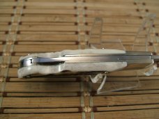 FOX-N-HOUND MADE IN ITALY VINTAGE GENUINE STAG HORN NEW IN ORIGINAL BOX MINT LOCK BACK POCKET KNIFE