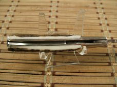 FOX-N-HOUND MADE IN ITALY VINTAGE GENUINE STAG HORN NEW IN ORIGINAL BOX MINT LOCK BACK POCKET KNIFE
