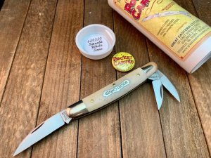 Great Eastern Cutlery Tidioute Pocket Carver 62 Smooth White Bone