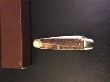 PAUL A HENCKELS SOLINGEN GERMANY FAT AND GNARLY STAG HOBO WITH  FORK AND KNIFE NEW IN THE BOX 