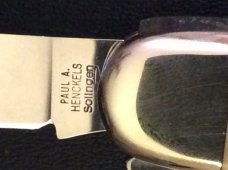PAUL A HENCKELS SOLINGEN GERMANY FAT AND GNARLY STAG HOBO WITH  FORK AND KNIFE NEW IN THE BOX 