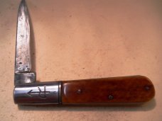 Old Russell Barlow Straightline Knife Old Russell Barlow Straightline Knife