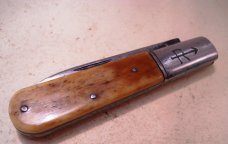 Old Russell Barlow Straightline Knife Old Russell Barlow Straightline Knife