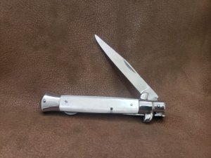 Vintage G.C Co Italy 9"  lockback stiletto