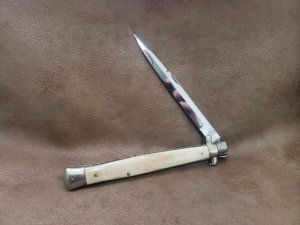 Vintage Made Italy 13"  picklock stiletto