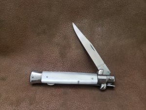 Vintage SAB Italy 9"  lockback stiletto