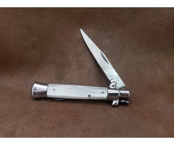 Vintage Made in Italy 8"  lockback stiletto
