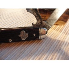 ULSTER KNIFE COMPANY JIGGED BROWN BONE GIRL SCOUT UTILITY KNIFE ULSTER KNIFE COMPANY JIGGED BROWN BONE GIRL SCOUT UTILITY KNIFE