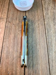 Great Eastern Cutlery Tidioute Conductor Pattern 33 Antique Autumn Jigged Bone Great Eastern Cutlery Tidioute Conductor Pattern 33 Antique Autumn Jigged Bone