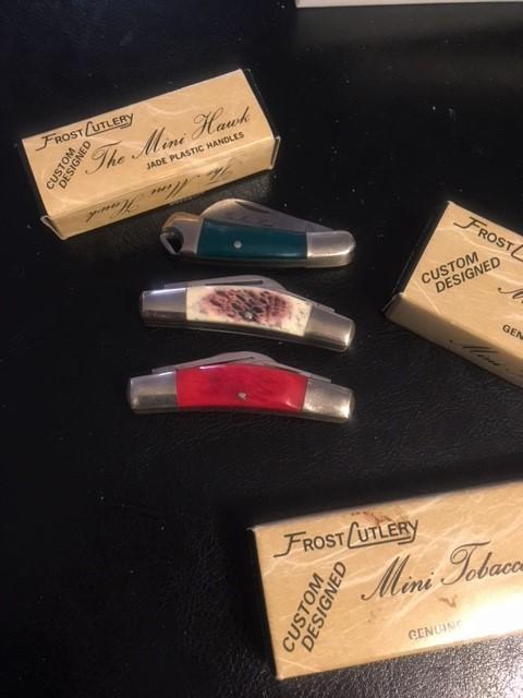 COLLECTION 3 FROST KNIVES CONGRESS