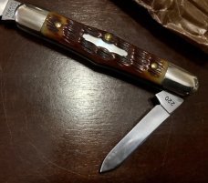 Great Eastern Cutlery Tidioute #331220 Conductor, Antique Autumn Jig Bone Handle, New (GEC 33) Great Eastern Cutlery Tidioute #331220 Conductor, Antique Autumn Jig Bone Handle, New (GEC 33)