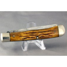 CASE XX 5254 Trapper, Well Used Knife, Nice Stag Handles, 1940-1964, Free Shipping