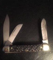 IMPORTER GUTTMAN GERMANY G.C. CO. ETCHEDPREMIUM STOCK KNIFE