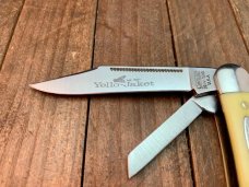 Camillus Yellow Jaket Whittler Yellow Delrin Handles. WK Camillus Yellow Jaket Whittler Yellow Delrin Handles. WK