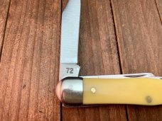 Camillus Yellow Jaket Whittler Yellow Delrin Handles. WK Camillus Yellow Jaket Whittler Yellow Delrin Handles. WK