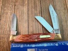 Camillus Rimfire Classic Stockman Brown Jigged Delrin WK Camillus Rimfire Classic Stockman Brown Jigged Delrin WK