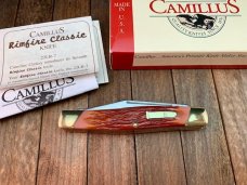 Camillus Rimfire Classic Stockman Brown Jigged Delrin WK Camillus Rimfire Classic Stockman Brown Jigged Delrin WK