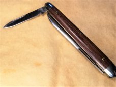 2010 GREAT EASTERN CUTLERY TIDIOUTE #892210 ZEBRA WOOD 1 OF 26 UNSERIALIZED