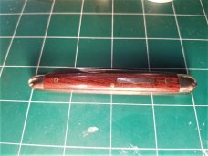 2010 GREAT EASTERN CUTLERY TIDIOUTE #892210 ZEBRA WOOD 1 OF 26 UNSERIALIZED