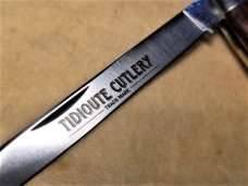 2010 GREAT EASTERN CUTLERY TIDIOUTE #892210 ZEBRA WOOD 1 OF 26 UNSERIALIZED