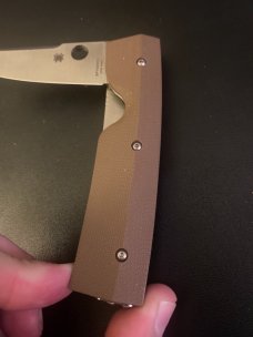 Spyderco CPM S30V Debba Tuominen 4 5/8" Long Handle With Clip And 3 3/8 " Long Blade Brand New No Bo Spyderco CPM S30V Debba Tuominen 4 5/8" Long Handle With Clip And 3 3/8 " Long Blade Brand New No Bo