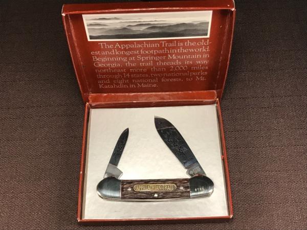 Boker Solingen Limited Edition Appalachian Trail Canoe with Rosewood Handles c. 1981