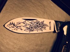Boker Solingen Limited Edition Appalachian Trail Canoe with Rosewood Handles c. 1981