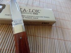 KA LOK Unique Lock Back knife MIB