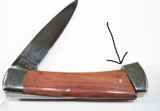 KA LOK Unique Lock Back knife MIB
