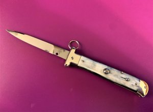 AGA Campolin Ring Pull Francese, 8.5", Brazilian Horn
