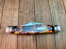 Camillus Tortoise Shell Celluloid Stockman WK Camillus Tortoise Shell Celluloid Stockman WK