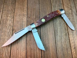 Camillus Stockman Jigged Delrin. WK