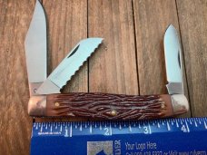 Camillus Stockman Jigged Delrin. WK Camillus Stockman Jigged Delrin. WK