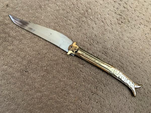 Large (14") Rampur Indian Switchblade