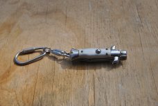 Stiletto  Pearlized Handle Pick Lock Inox Italy 2 1/4" 5 Brass Screws Hold Down Handles Key Chain