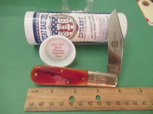 Great Eastern Rust Orange Natural Bone Pattern # 861121 