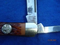 Camillus New York USA Official Scout Knife #72 pattern with Etch Camillus New York USA Official Scout Knife #72 pattern with Etch