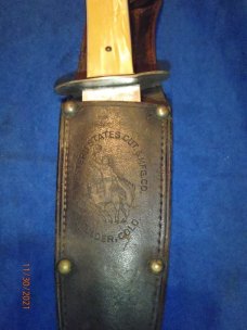 West-Cut Boulder Colo. with Western States sheath West-Cut Boulder Colo. with Western States sheath